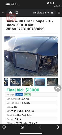 بي ام دبليو الفئة 4